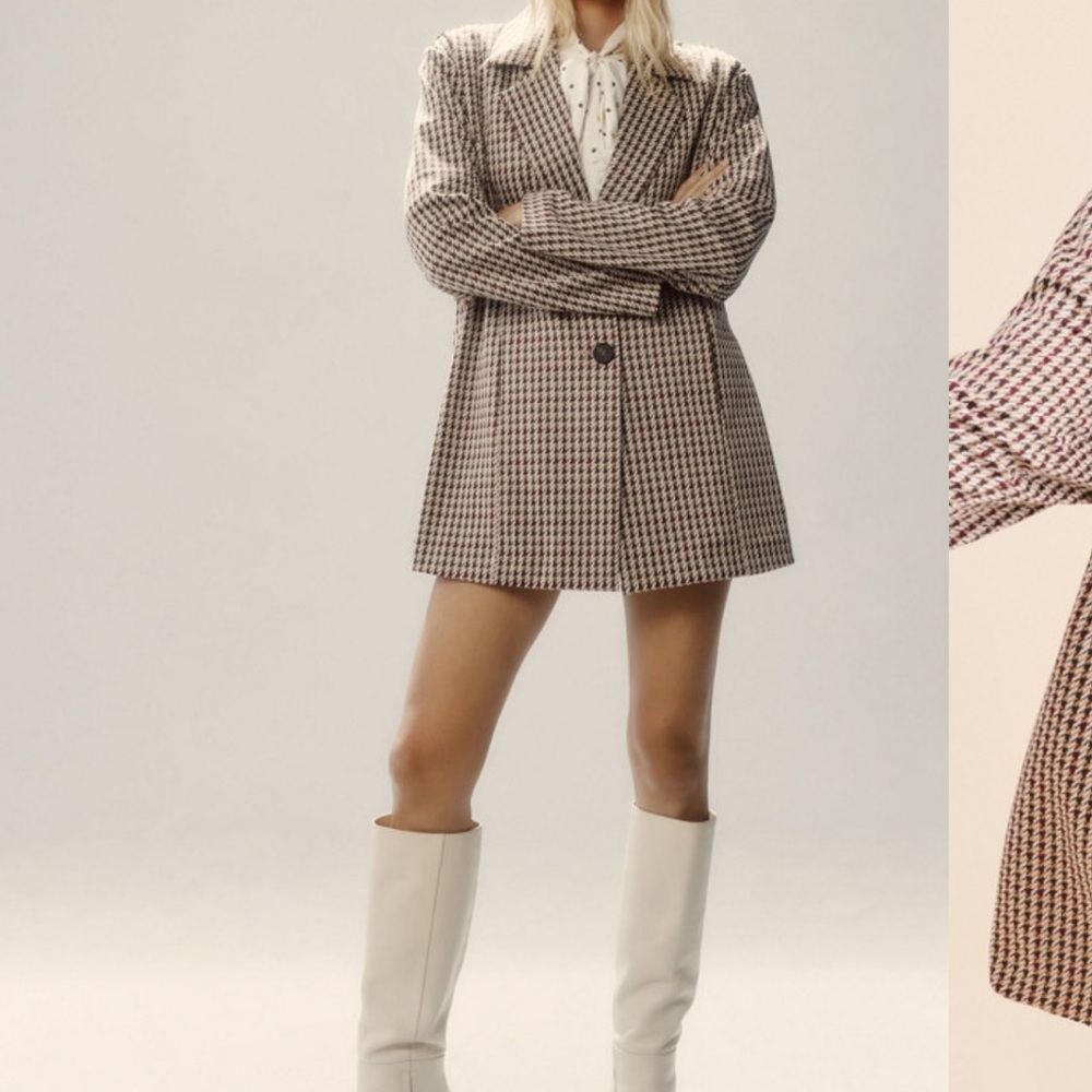 Avec Les Filles Knit Blazer L